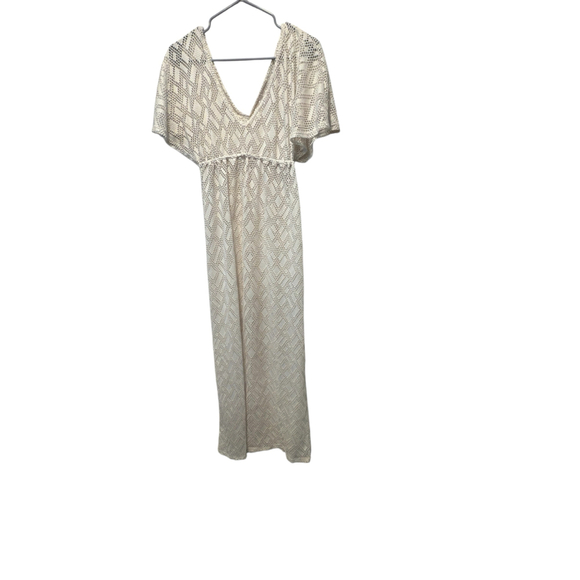 Xhiliration Swim Cover up cream size M - Picture 1 of 8